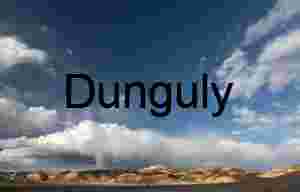 Powell Point under stormy sky