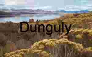 Mono Lake Tufa Sunset Panorama - Red Glowing Pinnacles