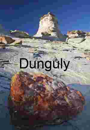 Red rock, white hoodoo; Upper White Rocks