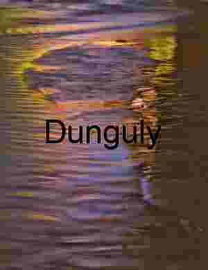 Water Ripple Reflections in Red, Green, and Blue