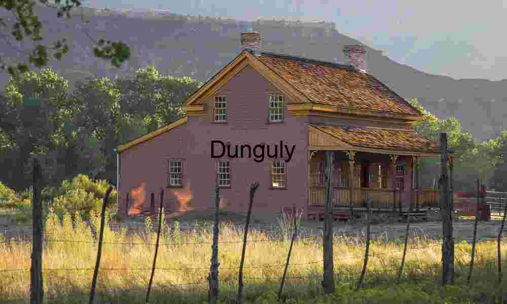 Russell Home at sunrise