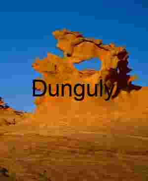 Sandstone erosion | Golden Desert Rock Formation Art