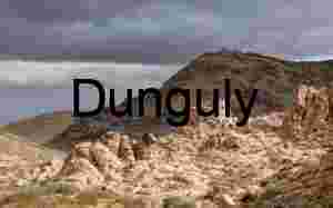 Sandstone outcrops catching the sun