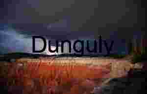 Single lightning strike, Cedar Breaks N.M.