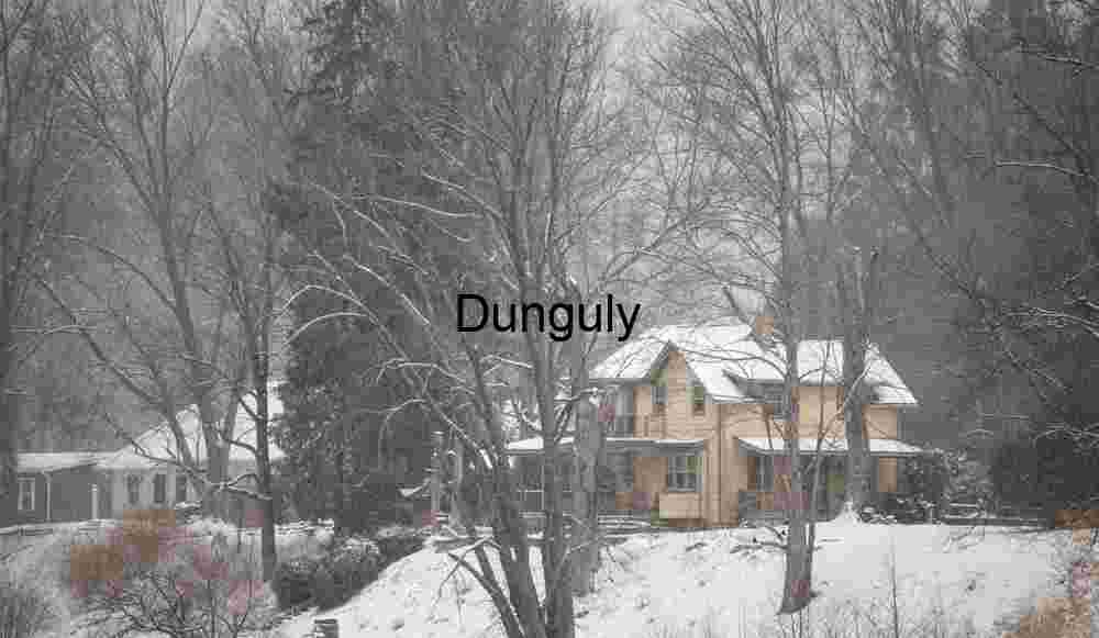 Snowy scene in Confluence; GAP trail