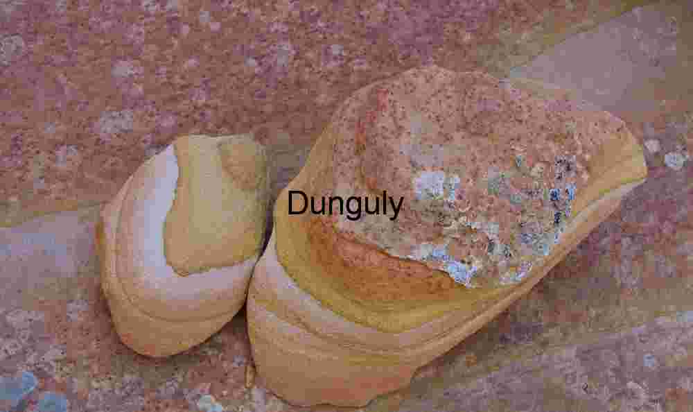 Striated boulders, Cottonwood, Coyote Buttes South