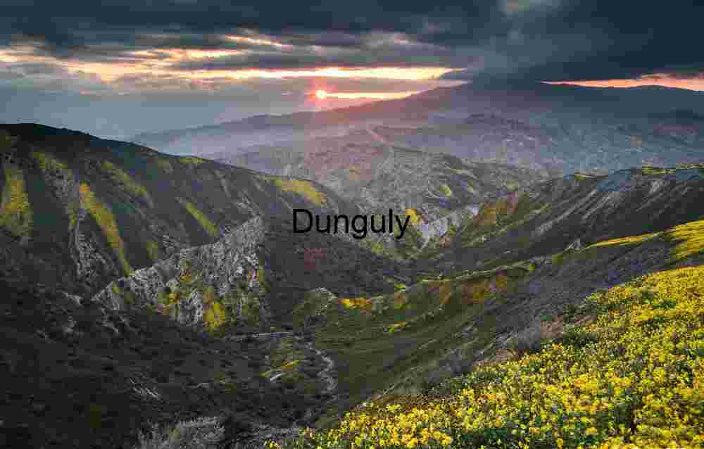 Dramatic Superbloom View Caliente Mountains Storm Clouds