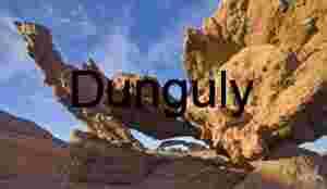 Sunset Arch through rock arch