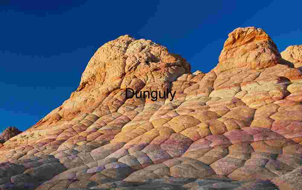 Sunset stripes and brain rock, Coyote Buttes South