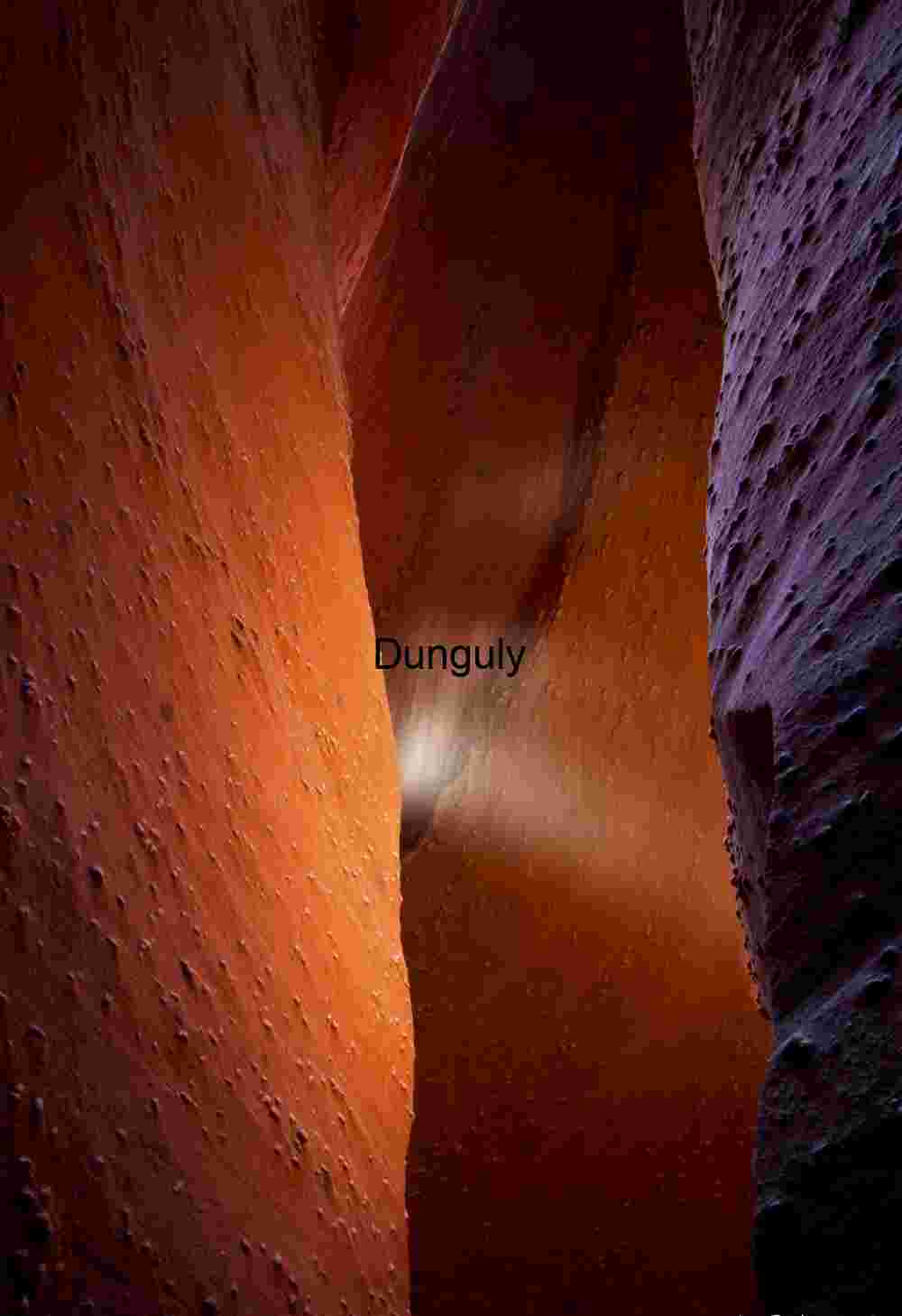 Sunshaft in Spooky Canyon, Escalante