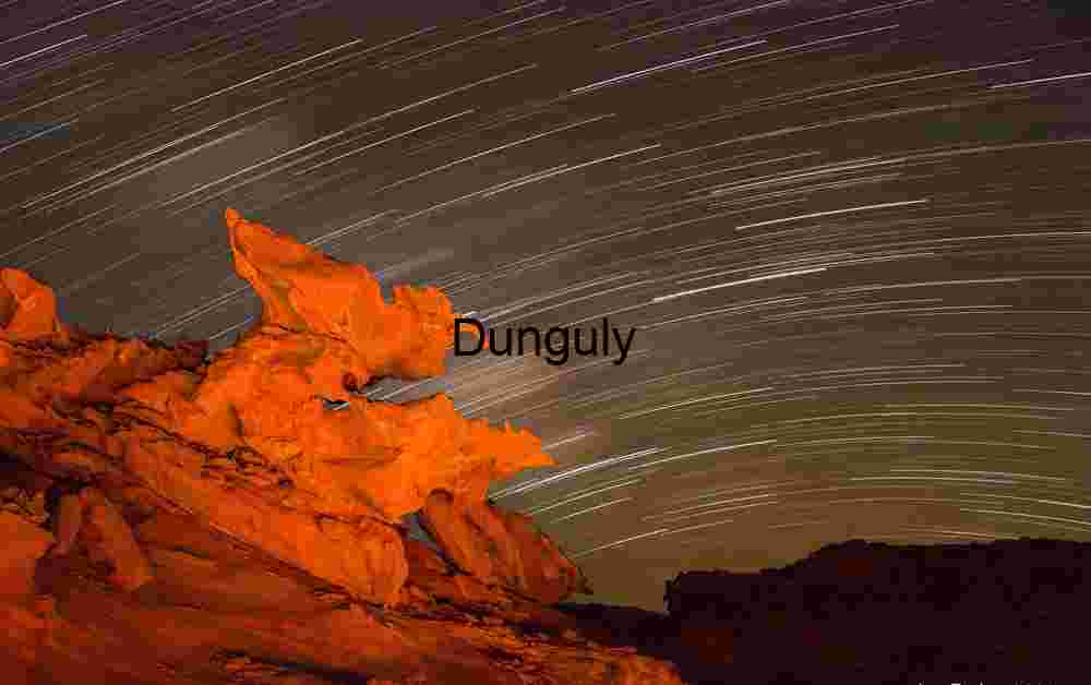 The Raptor under star trails; Little Finland, Gold Butte National Monument