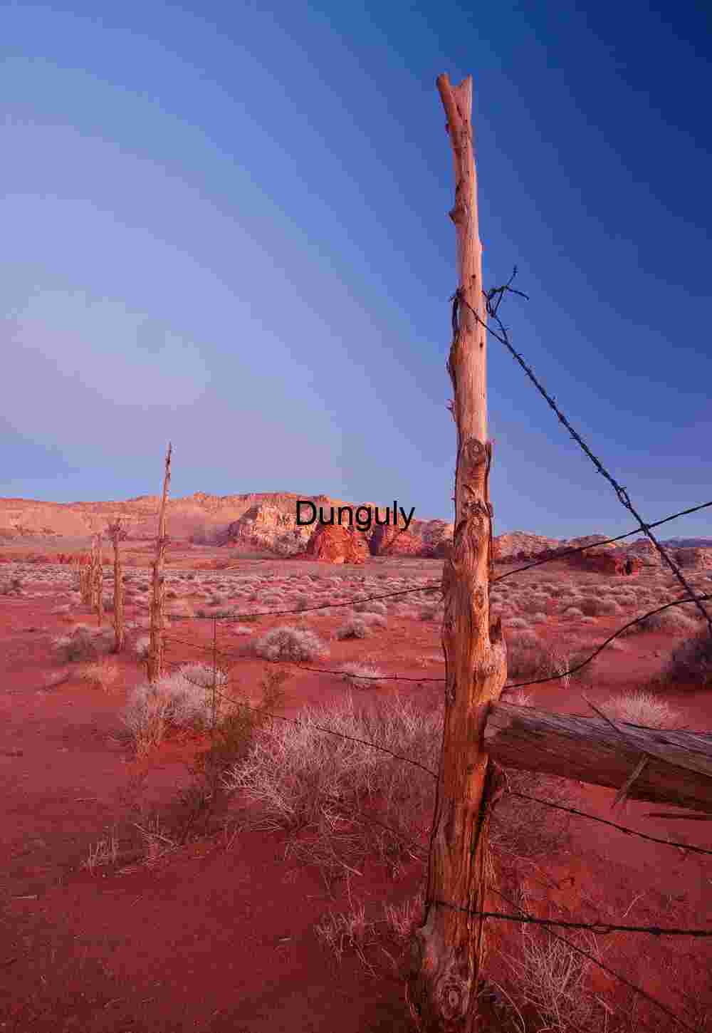 The fence | Sandstone Hoodoo Arch
