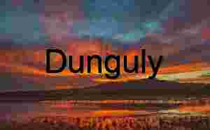 Close- Bosque del Apache Sunrise Panorama: Red Sky at Morning