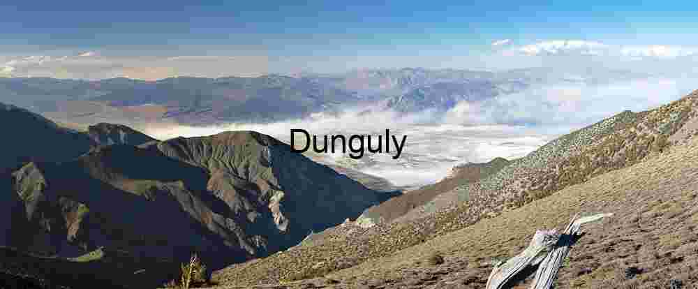 Close- Saline Valley Panorama Mountain Pass Valley Fog Desert