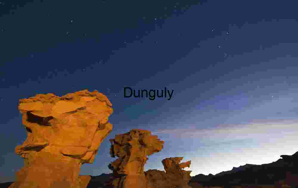 Three sentinels dawn