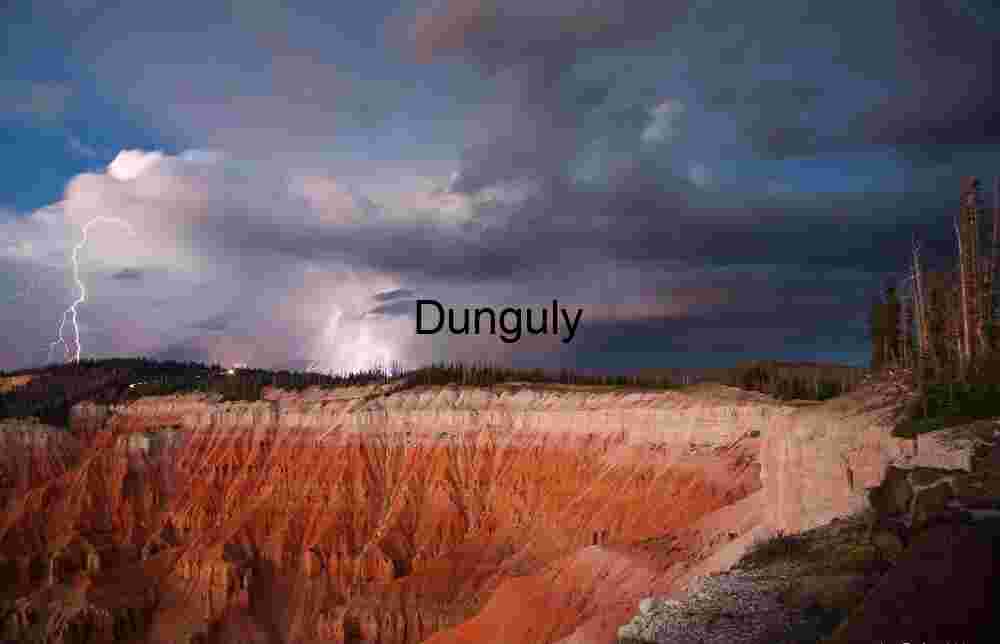Time-lapse lightning strikes, Cedar Breaks N.M.