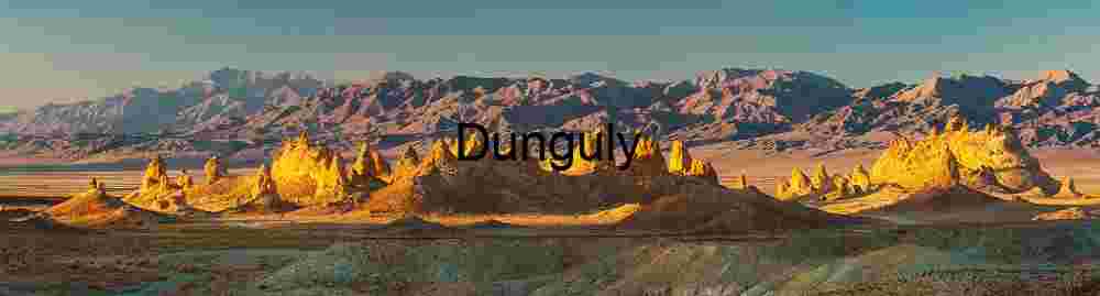 Trona Pinnacles Panorama at Golden Hour | California Tufa Spires