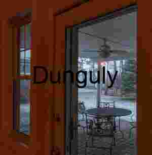 View from inside the Parker House | GAP trail