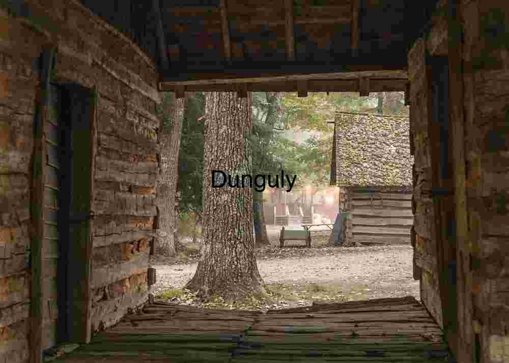 View through the Log Cabin; John C. Campbell Folk School