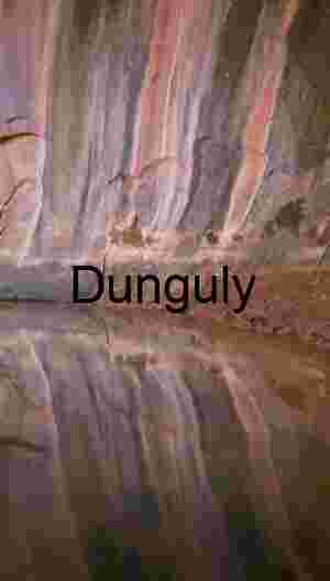 Water streak reflections, Neon Canyon, Escalante, Grand Staircase N.M., Utah
