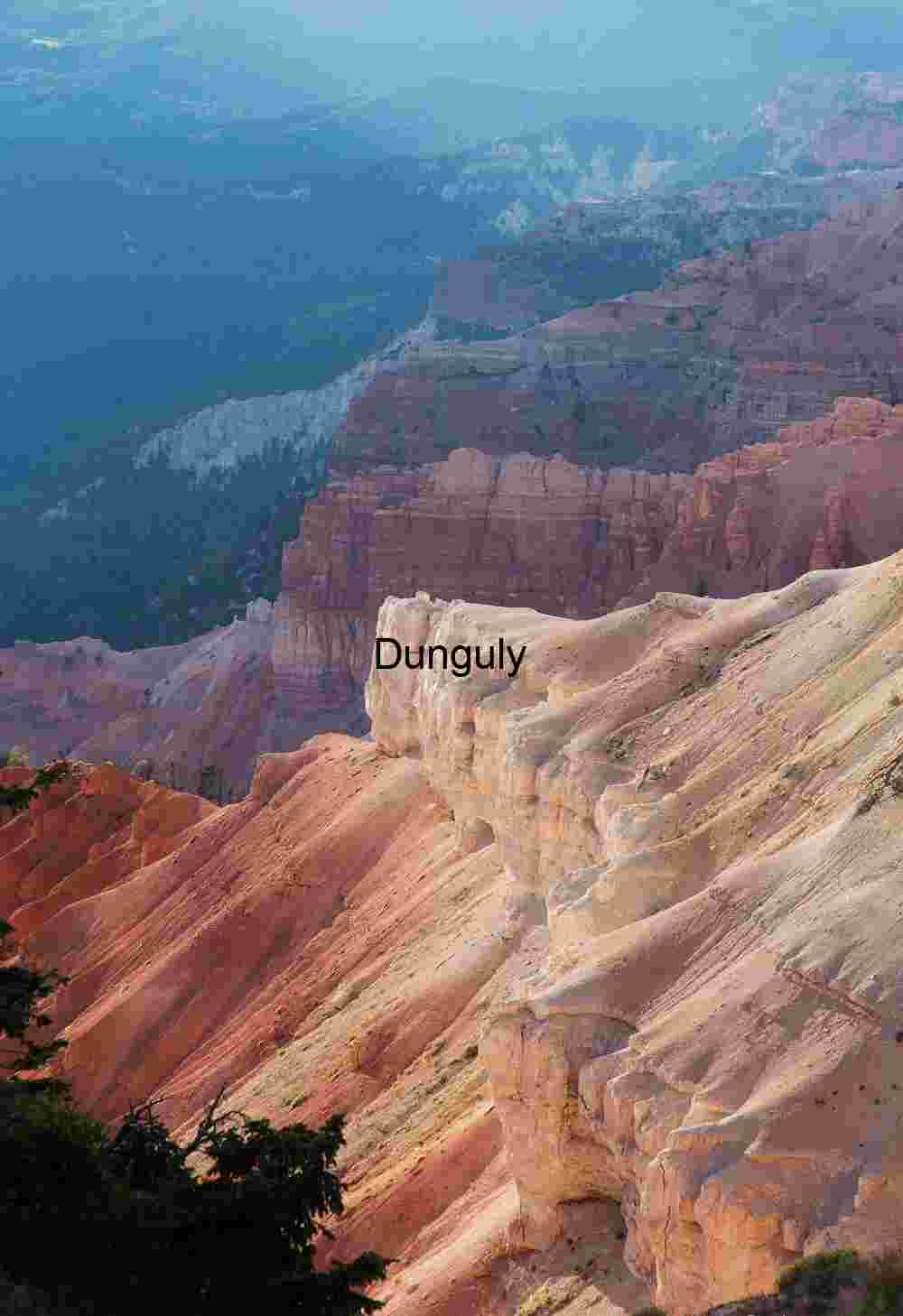 White cliffs, Cedar Breaks N.M.