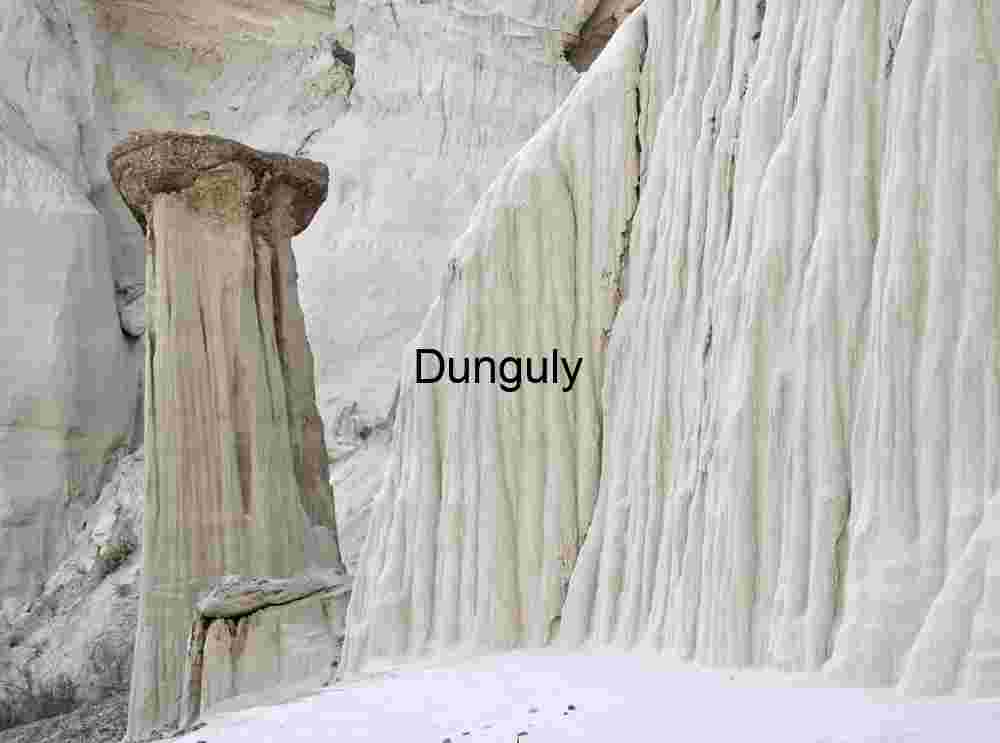 White wall - Wahweap Wash