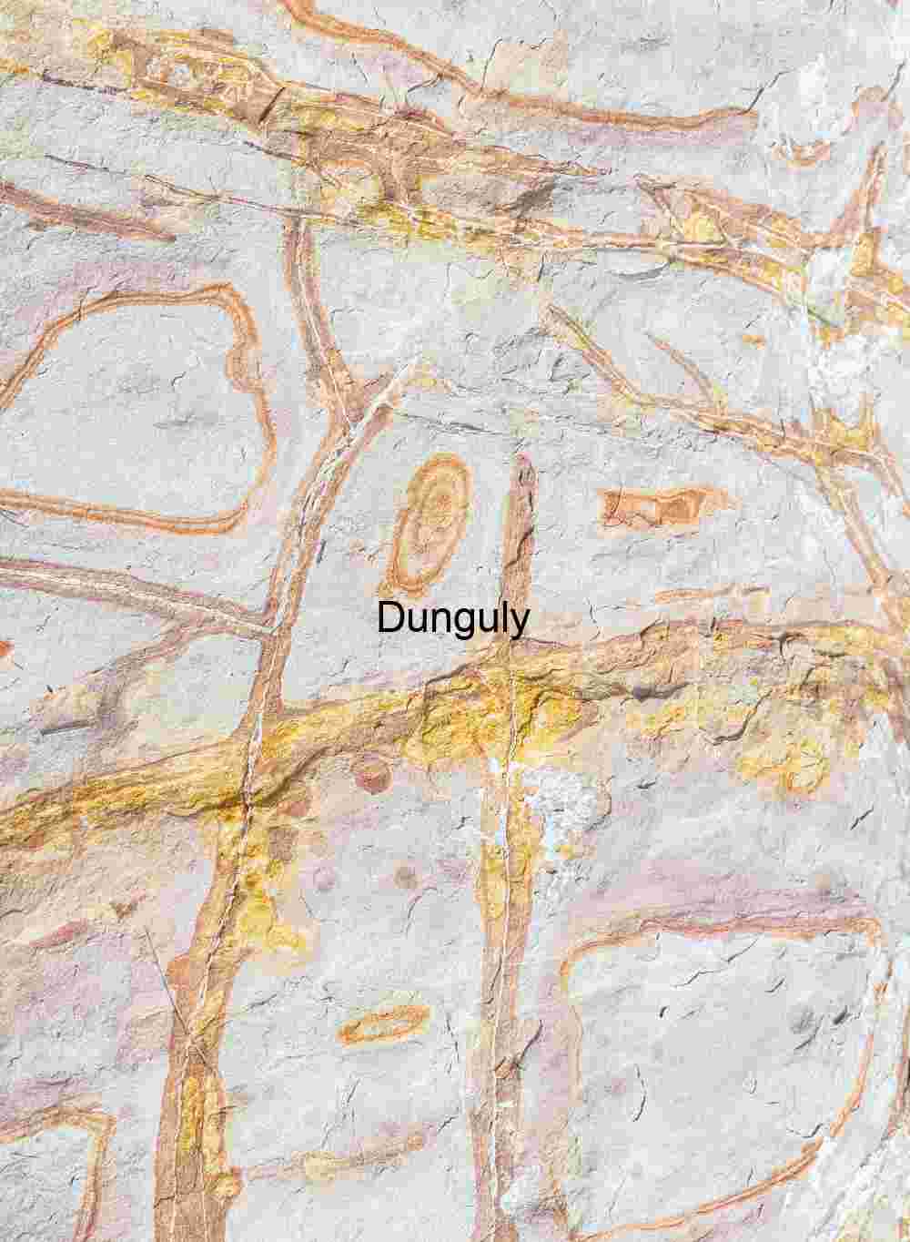 Yellow and white panel, Color Rock Quarry