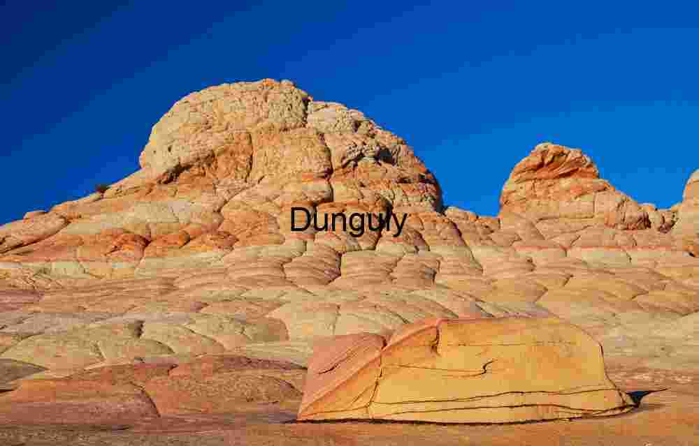 Yellow striated boulder, Coyote Buttes South