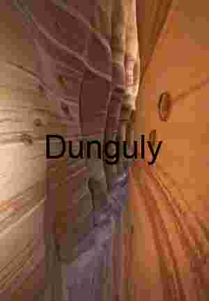 Zebra slot with Moqui marbles; Escalante, Grand Staircase N.M.