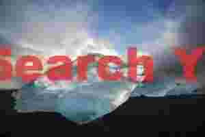 Glacial Ice Formation at A sequence of blue-refracting Jökelbergs