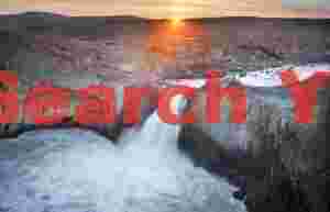 Aldeyjarfoss sunrise at 2-30 am