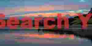 Glacial Ice Formation at Alpenglow reflection of Myrdalsjokull ice cap from Dyrholaey