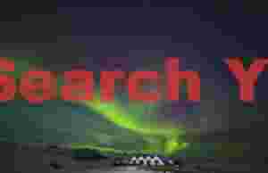 Northern Lights Above Jökulsárlón's Lakeside Cafe