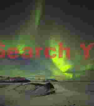 Aurora Illuminating Winter Snowscape at Jökulsárlón