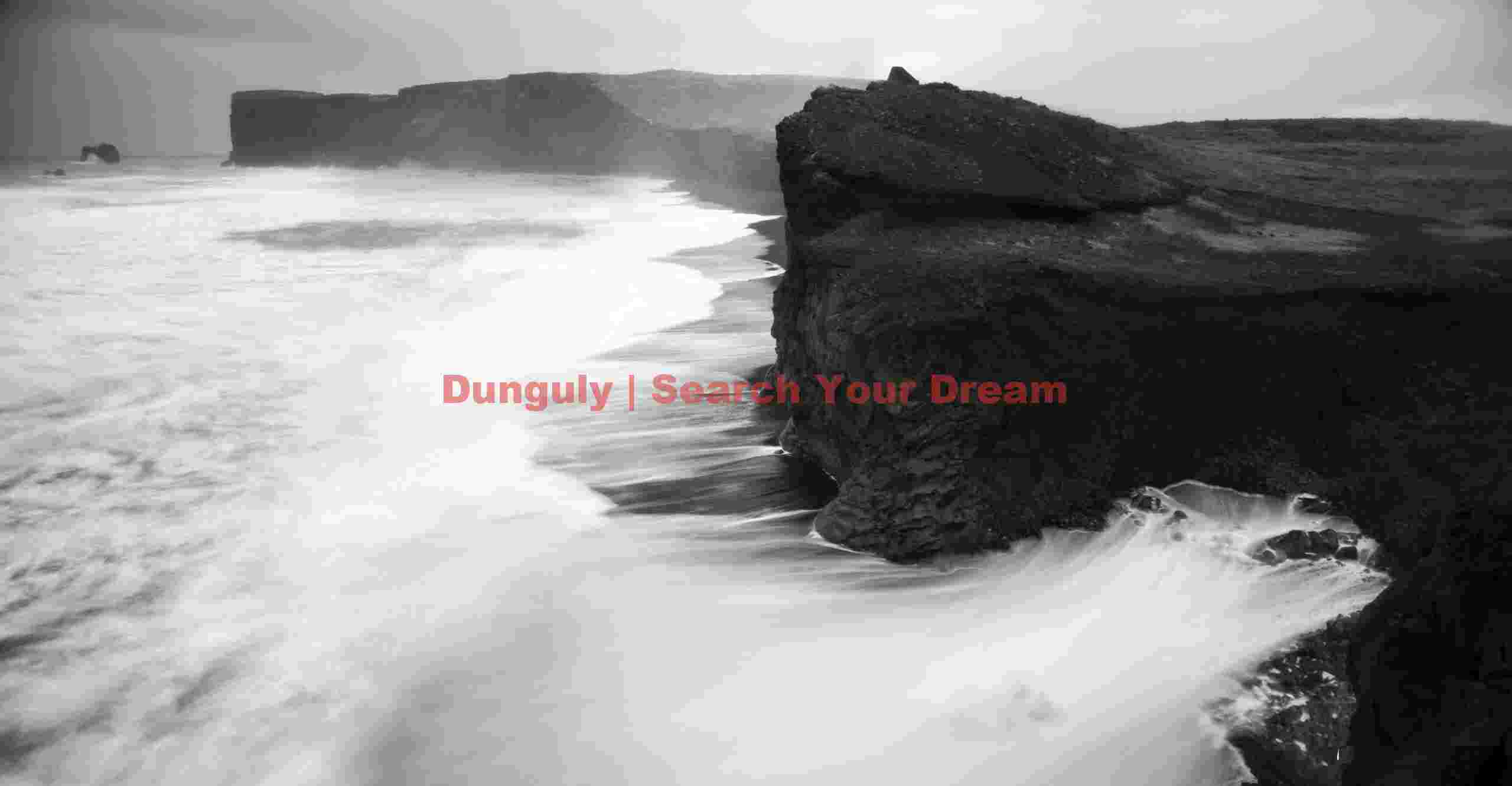 Big surf patterns; Dyrholaey, South Iceland