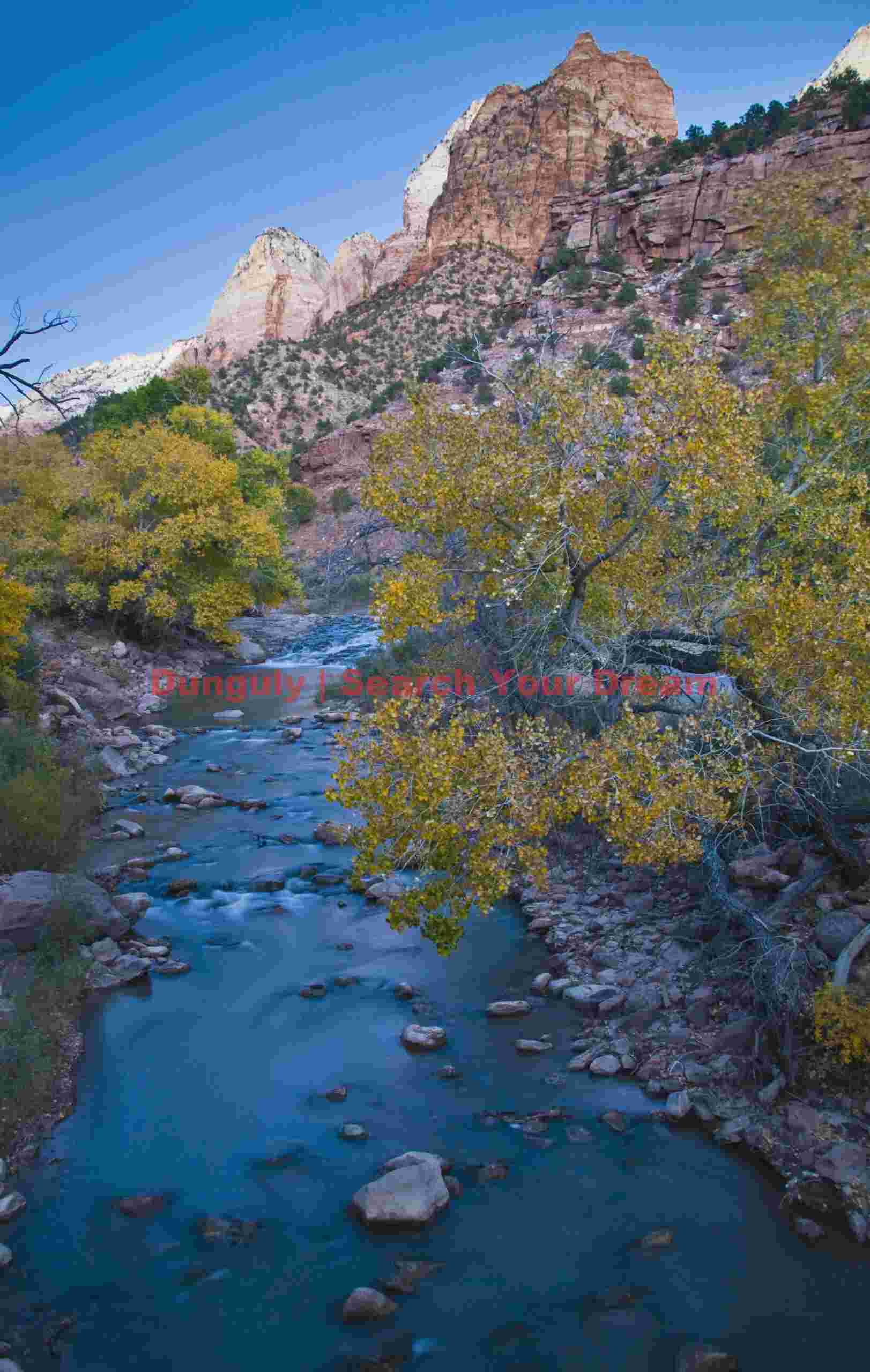 Azure Waters of the Virgin River
