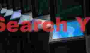 Blue boxes; Harpa, Reykjavik