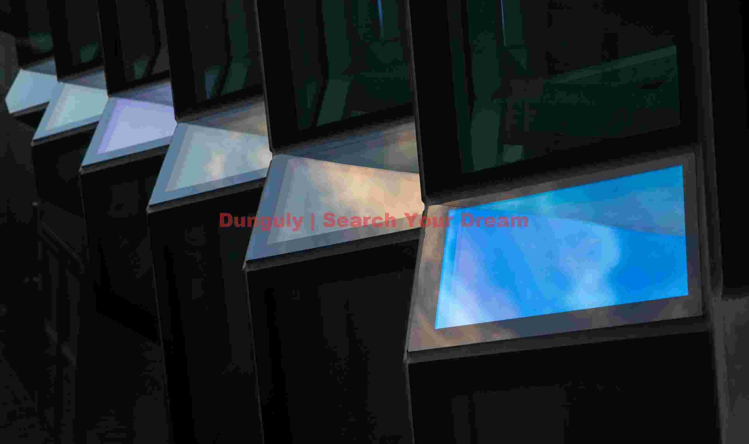 Blue boxes; Harpa, Reykjavik