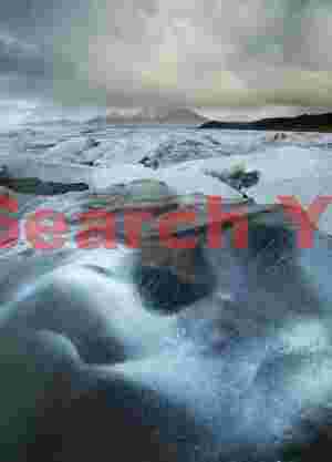 Glacial Ice Formation at Blue ice contours