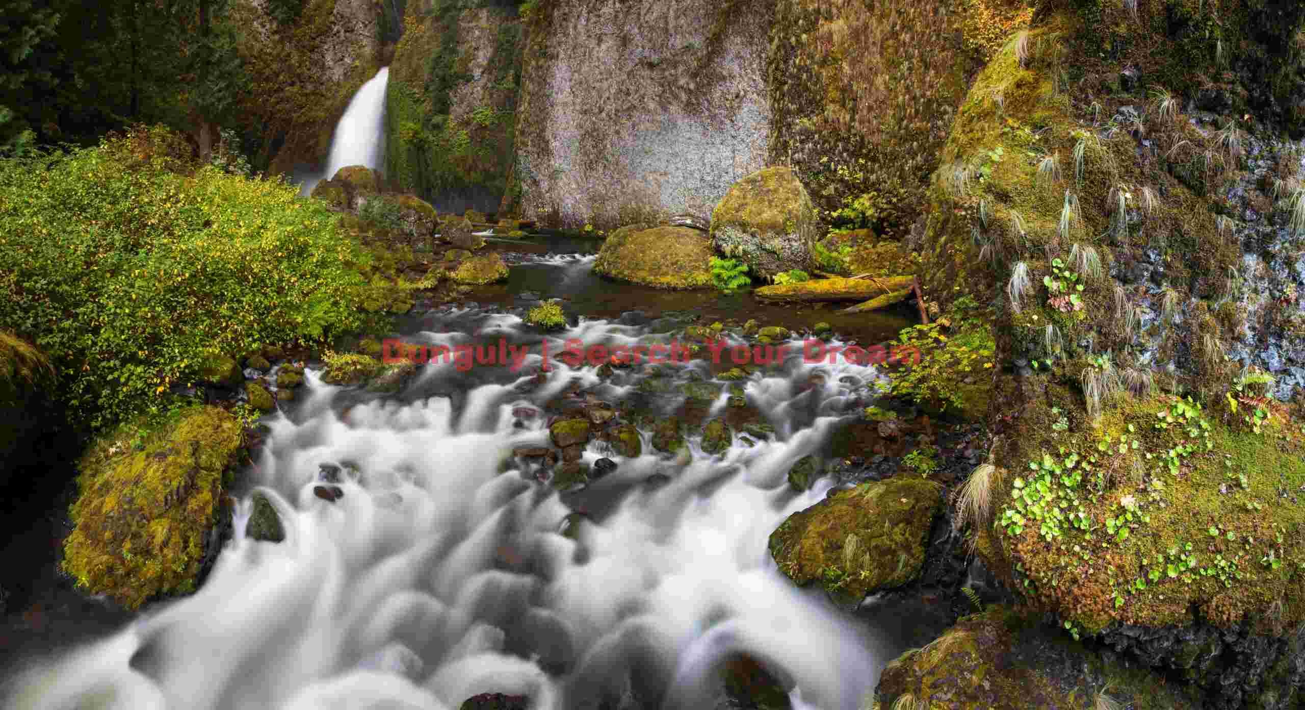 Bridal Veil Falls Pano, Columbia River Gorge, Oregon