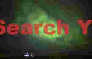 Church Dwarfed By Auroral Display