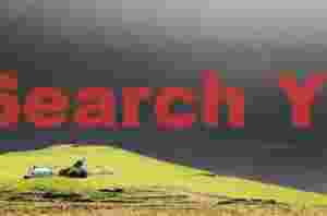 Glacial Ice Formation at Church with rainbow