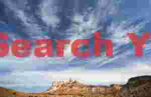 Cloudscape above Temple Mountain - San Rafael Swell