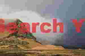 Glacial Ice Formation at Cloudscape along highway 1