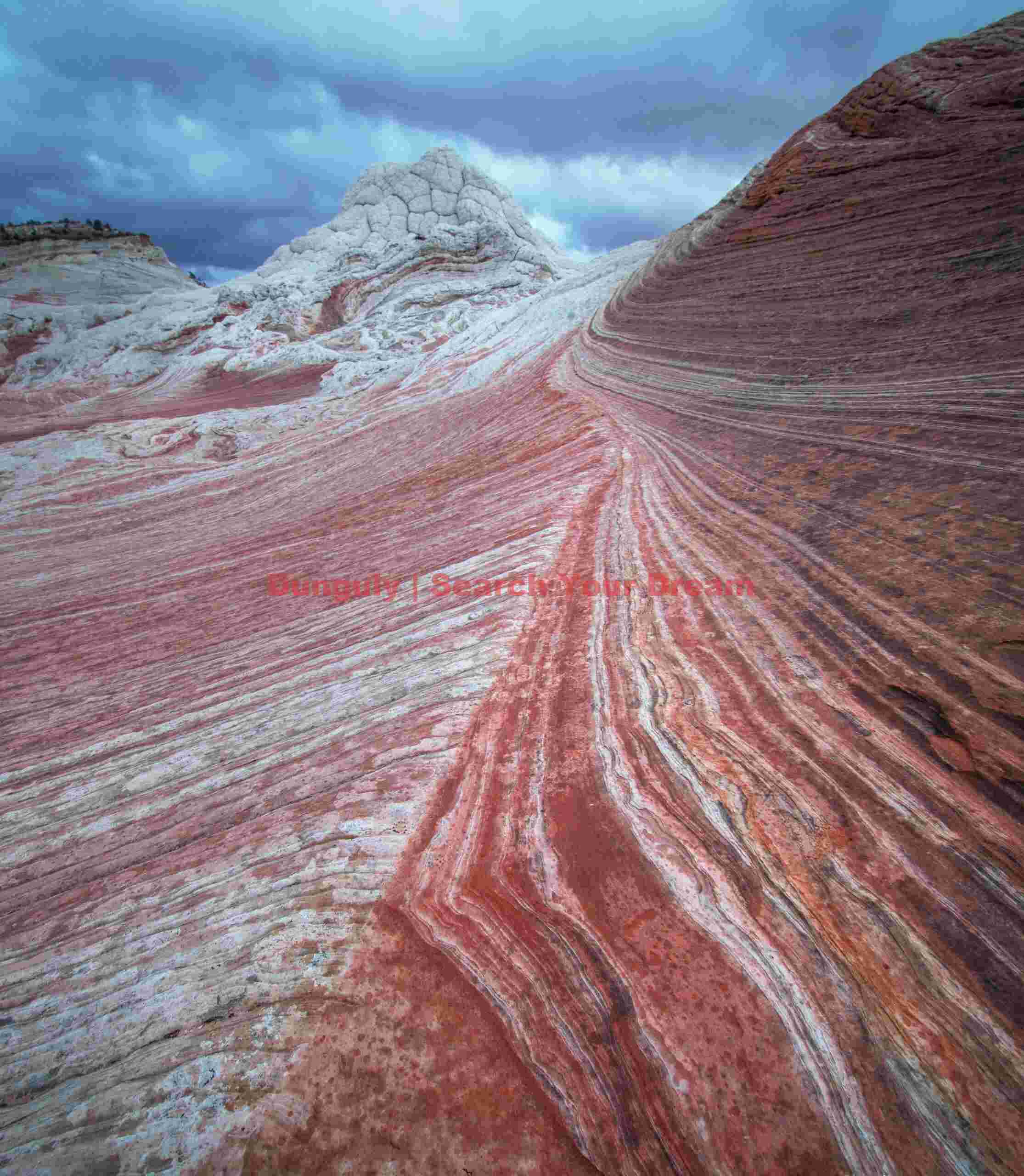 Convergent striations White Pocket - Vermillion Cliffs National Monument