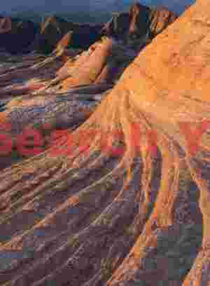 Converging stripes - Yant Flat - Utah