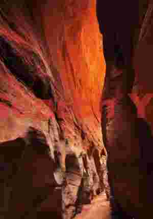 Into the Heart of Buckskin Gulch Canyon