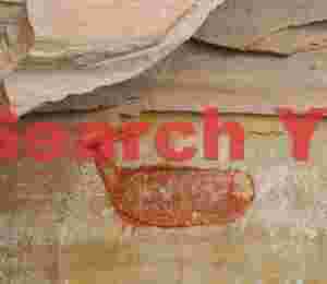 Desecrated Rock Art After Digital Restoration