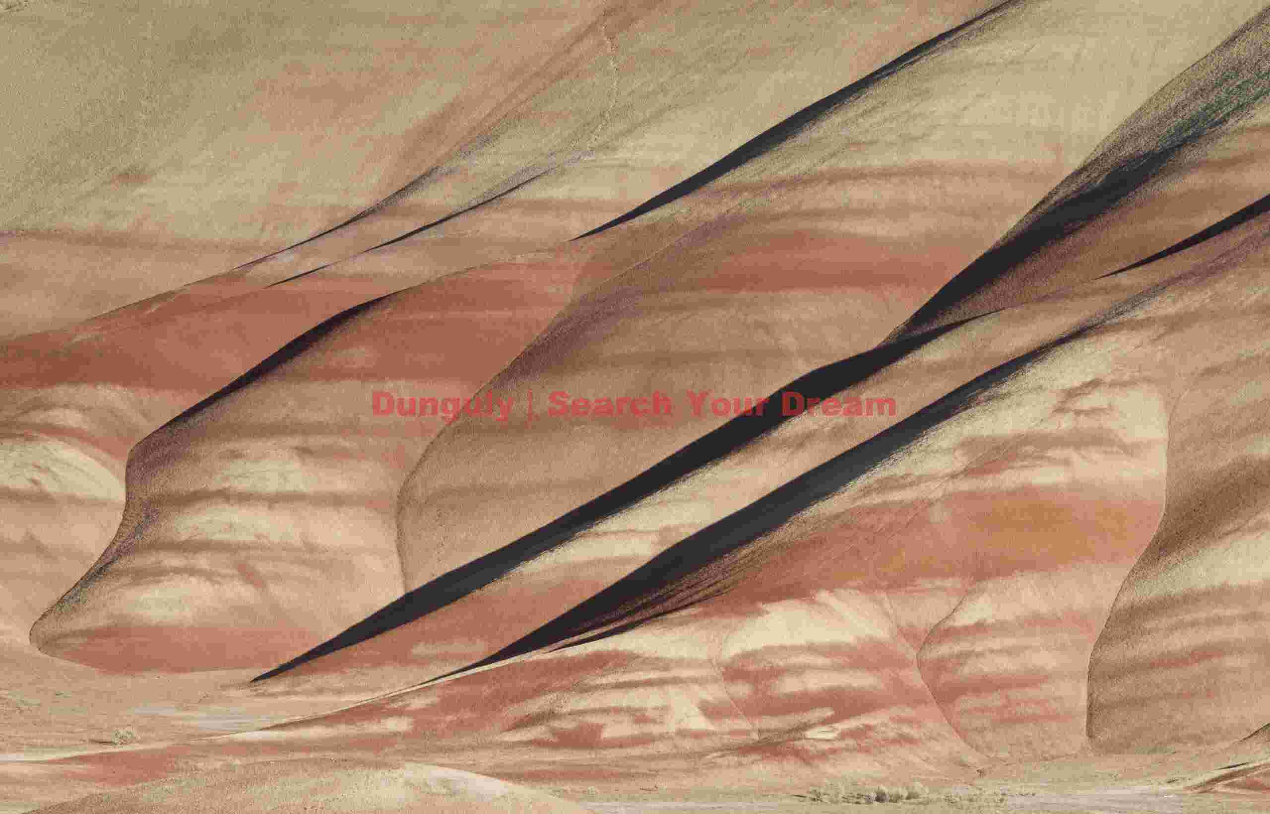 Striated Geological Study