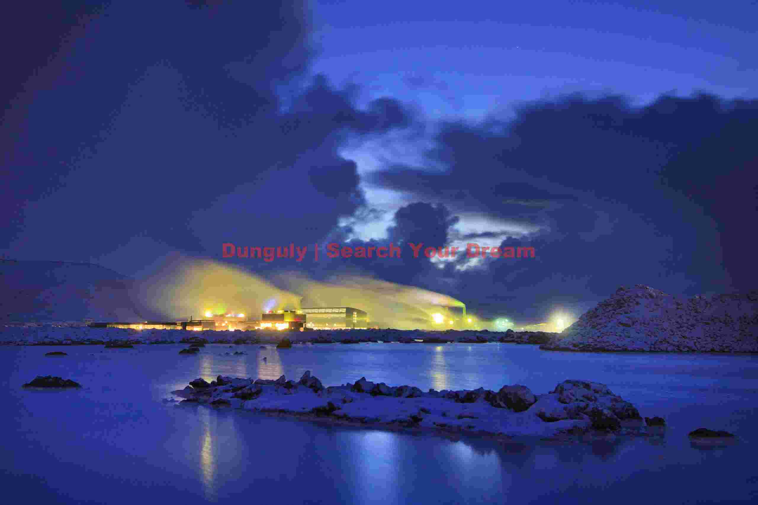 Eldborg geothermal power plant; Reykjanes peninsula